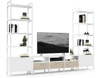 Crafto Лофт Агата Бонд 07 270x38x190 (белый/каштан)