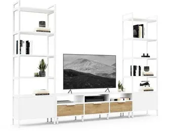 Crafto Лофт Агата Бонд 06 270x38x190 (белый/дуб)