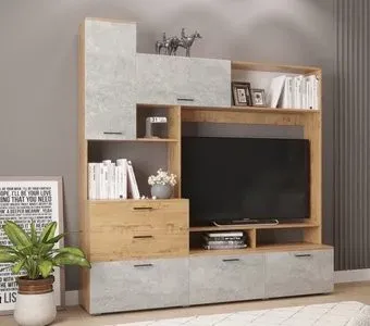 ДСВ Дуся ДГ 183.1 (дуб бунратти/цемент)