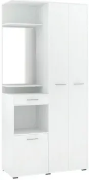 Кортекс-мебель Лара СП1-45 (белый)