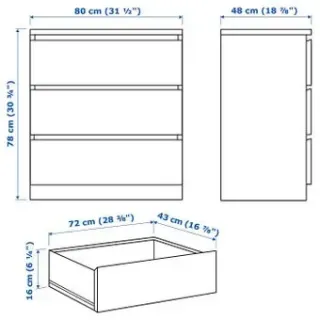 Ikea Malm s49483412