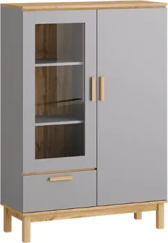 Modula Вирелле INV06HS-1D1V1S-1004/398/1458(21) (BZ серый шиферDI дуб натюрель)
