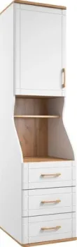 Modula Карпин INV01HS-1D3S-502/621/2014(02) (дуб натюрель/белый премиум)