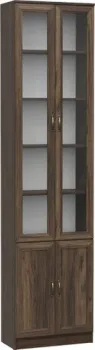 Олмеко В-18 М со стеклом (дуб кальяри/белый/Masa Decor дуб катания/Masa Decor дуб катания)