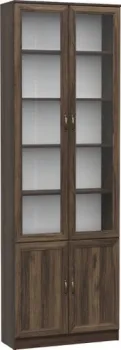 Олмеко В-19 М со стеклом (дуб кальяри/белый/Masa Decor дуб катания/Masa Decor дуб катания)
