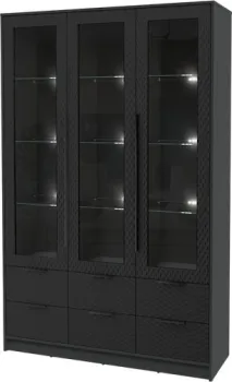 Интерлиния Концепт КТ-ШВ3 с подсветкой Техно (антрацит/черный)