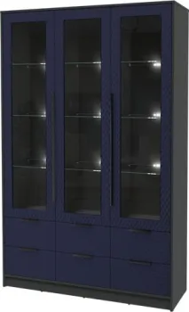 Интерлиния Концепт КТ-ШВ3 с подсветкой Техно (антрацит/индиго)