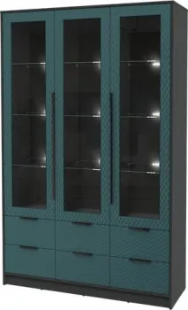Интерлиния Концепт КТ-ШВ3 с подсветкой Техно (антрацит/верде)