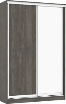 Кортекс-мебель Сенатор ШК10-45 классика с зеркалом (орех элия)