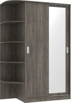 Кортекс-мебель Лагуна ШК04-01 (орех элия, левая консоль)