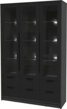 Интерлиния Концепт КТ-ШВ3 с подсветкой Глосс (антрацит/черный)