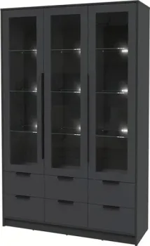 Интерлиния Концепт КТ-ШВ3 с подсветкой Глосс (антрацит/пепел)