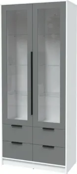 Интерлиния Концепт КТ-ШВ2 Глосс (белый платинум/серый)