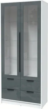 Интерлиния Концепт КТ-ШВ2 Глосс (белый платинум/асфальт глянец)