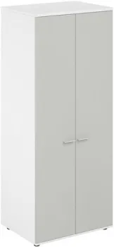 Norden 80х60х195.5 HDF SG.822.WH.SH (белый/серый бархат)