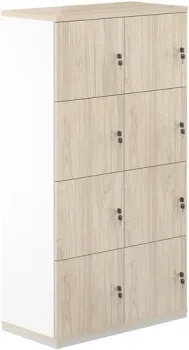 Norden 8 ячеек AG.233.WH.AR.AR (белый/акация равелло/акация равелло)