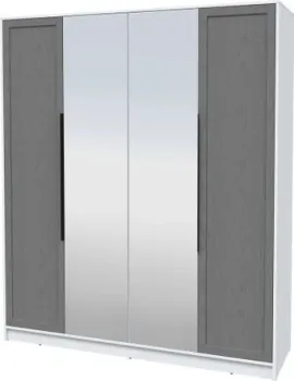 Интерлиния Концепт Тренд КТ-Ш4(з) (белый платинум/дуб серый)