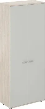 Norden 80x40x195.5 SG.824.OL.SH (дуб светлый/серый бархат)