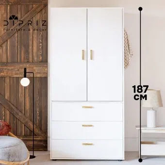 Диприз Моби 2 дв + 3 ящ. Д.70065.1 (белый)