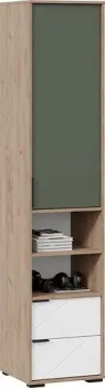 Трия Лео ТД-410.07.20 (гикори джексон/белый матовый/дымчатый зеленый)