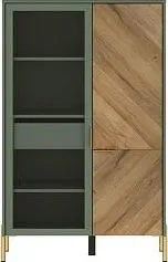 Black Red White Siena REG1W1D/140 (дымчатый зеленый/дуб вотан)