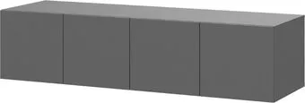 Mio Tesoro ШК 5 1600 Антресоль (графит серый)