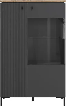 Black Red White San Gimignano REG1D1W/140 (антрацитовый/дуб нокс)