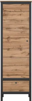 Black Red White Loft REG1D1S (дуб вотан/черный)