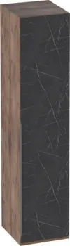 Мебельград Браун 51x53.5x226.5 (таксония/мрамор неро маркина)