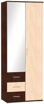 МДК ГШ1 2-х створчатый 800x450x2120 (венге/дуб млечный)