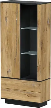 Интерлиния Quartz QZ-ШК1 с подсветкой (дуб нокс/черный)