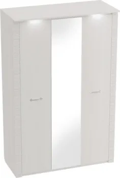 Мебельград Элана 143x64.5x218.5 (бодега белая)