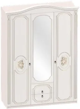 Мебельград Верона 3-х дверный 152x58x230 (капучино/кофе)