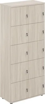 Norden 10 ячеек 80x40x186.6 SG.820.OL.OL (дуб светлый/дуб светлый)