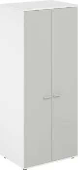 Norden 80x40x195.5 SG.825.WH.SH (белый/серый бархат)