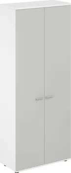 Norden 80x40x195.5 SG.824.WH.SH (белый/серый бархат)