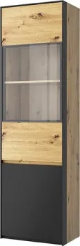 Anrex Bosco 1V1D (дуб артисан/черный)