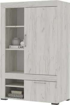 Стендмебель Гранд ШК 3 (дуб крафт белый)