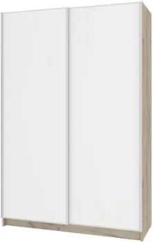 Modern Браун Б651 (серый дуб/белый)