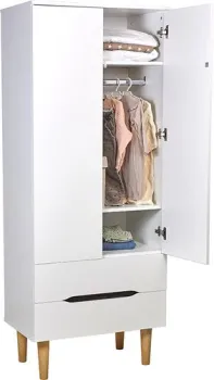 Polini Kids Simple 3605 двухсекционный с ящиками 0002752.163 (белый/дуб каменный)