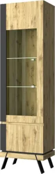 Anrex Street 1V1D L (дуб наварра/черный)