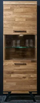 Диприз Flevers 60 Д.7480 (дуб с элементами металла/натуральный)