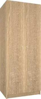 МДК ШК1 для одежды 2-х дверный 780x596x2000 (дуб сонома)