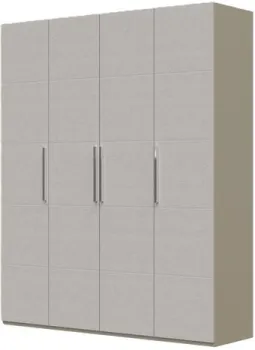 Bravo Мебель Вива ШР-4 без зеркал (белый/платина)