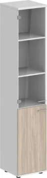 Norden Высокий левый SG.802.WH.OL.GL.L (белый/дуб светлый)