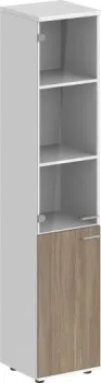 Norden Высокий левый SG.802.WH.OD.GL.L (белый/дуб темный)