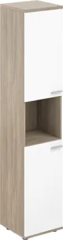 Norden Высокий с нишей левый SG.866.OD.WH.WH.L (дуб темный/белый)