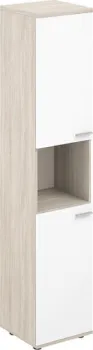 Norden Высокий левый с нишей SG.846.OL.WH.WH.L (дуб светлый/белый)