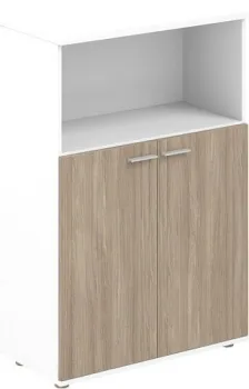 Norden Средний с нишей SG.863.WH.OD (белый/дуб темный)