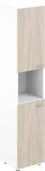 Norden Высокий левый с нишей SG.846.WH.OL.OL.L (белый/дуб светлый)
